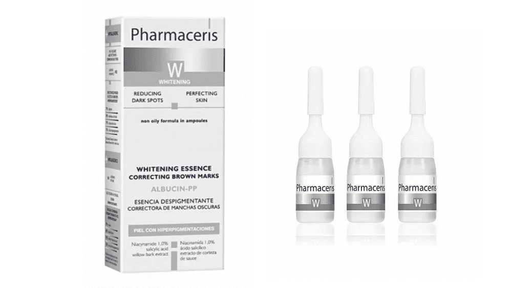 W Üz, boyun, dekolte, əllər üçün yaş ləkələrini ağartmaq üçün çıxarış Albucin 12 ml  thumbnail